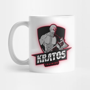 KRATOS TRAINING - funny god of war deisgn Mug